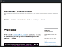 Tablet Screenshot of lorentedford.com